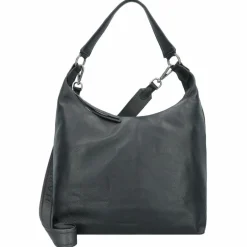 New Harbour 2nd Just Pure Kiana Schultertasche Leder 37 cm dark ash