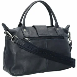 Hot Harbour 2nd Just Pure Liane Handtasche Leder 31 cm midnight navy
