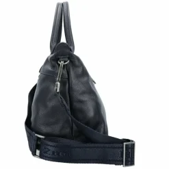 Hot Harbour 2nd Just Pure Liane Handtasche Leder 31 cm midnight navy