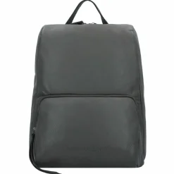 Outlet Harbour 2nd Just Pure Milou City Rucksack Leder 40 cm dolphin grey