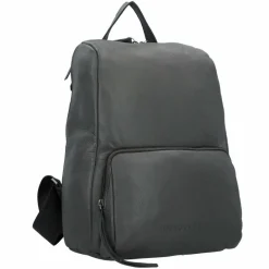 Outlet Harbour 2nd Just Pure Milou City Rucksack Leder 40 cm dolphin grey