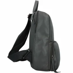 Outlet Harbour 2nd Just Pure Milou City Rucksack Leder 40 cm dolphin grey