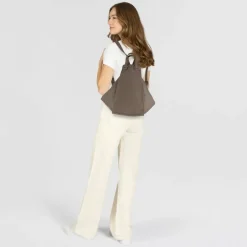 Harbour 2nd Lederrucksäcke|City Rucksäcke<Just Pure Mireille City Rucksack Leder 30 cm dusty taupe