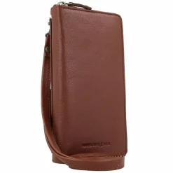 Discount Harbour 2nd Just Pure Pamela Geldbörse RFID Schutz Leder 19.5 cm charming cognac