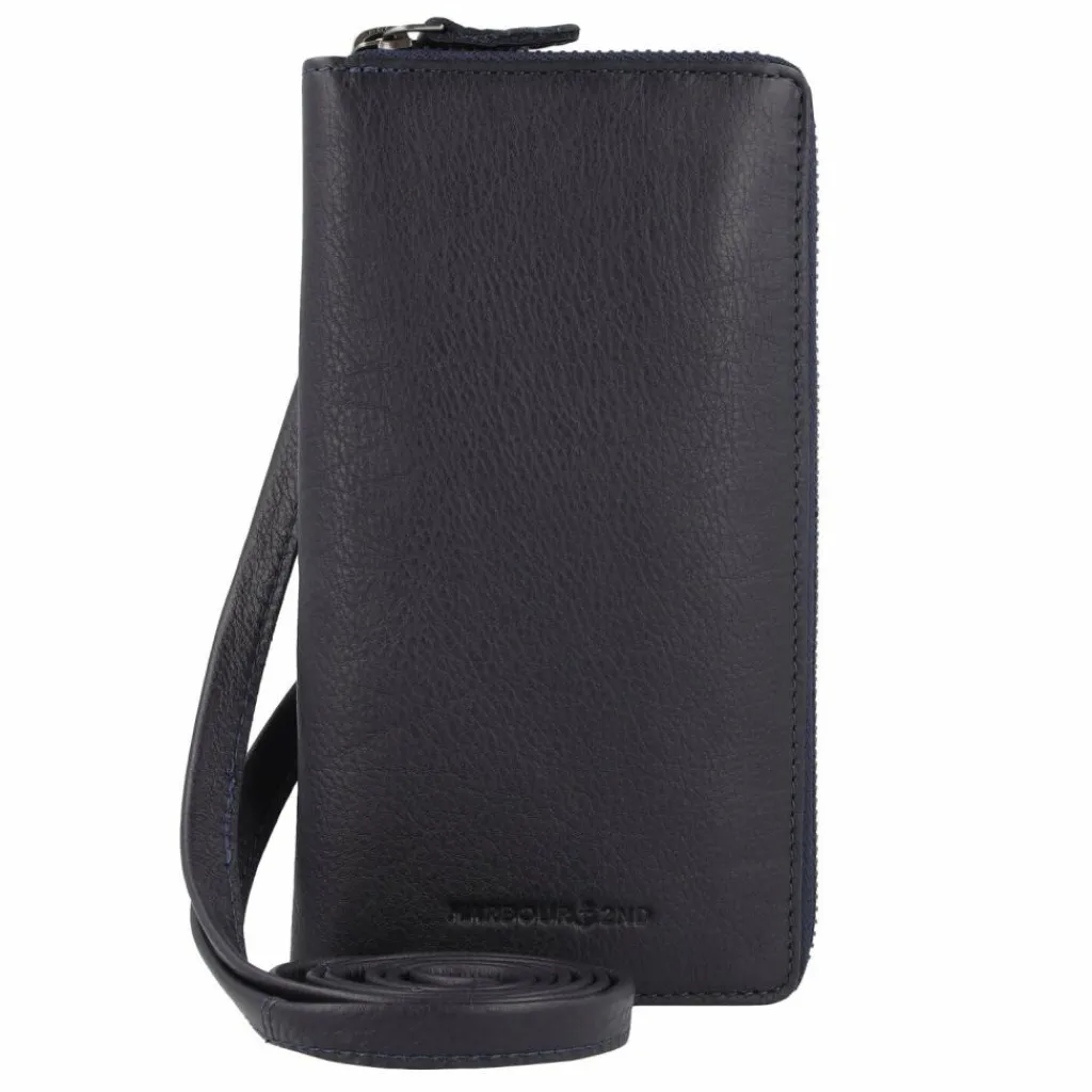 Best Harbour 2nd Just Pure Pamela Geldbörse RFID Schutz Leder 19.5 cm midnight navy