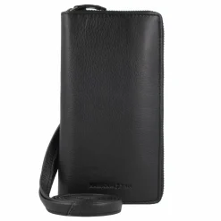 Hot Harbour 2nd Just Pure Pamela Geldbörse RFID Schutz Leder 19.5 cm dark ash