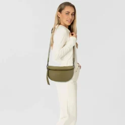 Online Harbour 2nd Just Pure Paulette Gürteltasche Leder 23 cm mild pistachio
