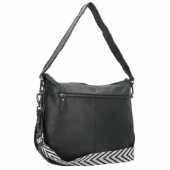 Best Harbour 2nd Just Pure Sarina Schultertasche Leder 34 cm dark ash