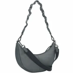 Sale Harbour 2nd Just Pure Schultertasche Leder 32 cm dolphin grey