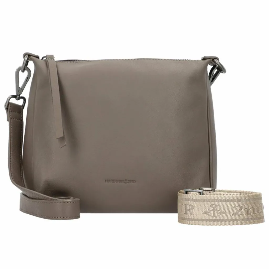 Harbour 2nd Umhängetaschen<Just Pure Zarifa Umhängetasche Leder 24 cm dusty taupe