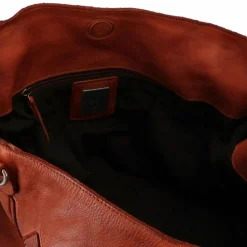 Best Harbour 2nd Leontina Schultertasche Leder 40 cm charming cognac