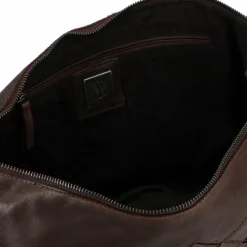 Harbour 2nd Schultertaschen<Maelia Schultertasche Leder 46 cm chocolate brown