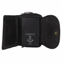 Sale Harbour 2nd Maeve Geldbörse RFID Schutz Leder 9 cm dark ash