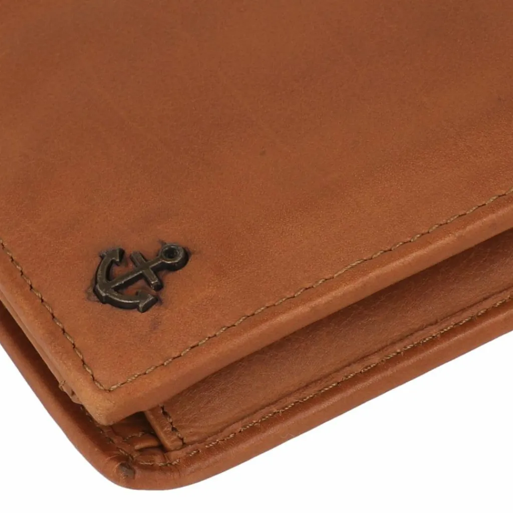 Hot Harbour 2nd Magnus Geldbörse RFID Schutz Leder 9.5 cm charming cognac