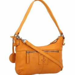 Harbour 2nd Henkeltaschen|Schultertaschen<Mara Schultertasche Leder 30 cm oriental mustard