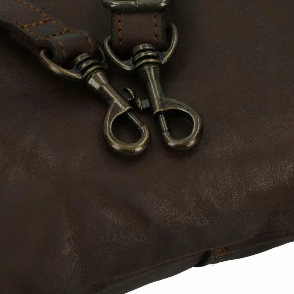 Discount Harbour 2nd Mara Schultertasche Leder 30 cm chocolate brown