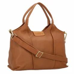 Harbour 2nd Schultertaschen<Silvana Schultertasche Leder 30 cm golden sand