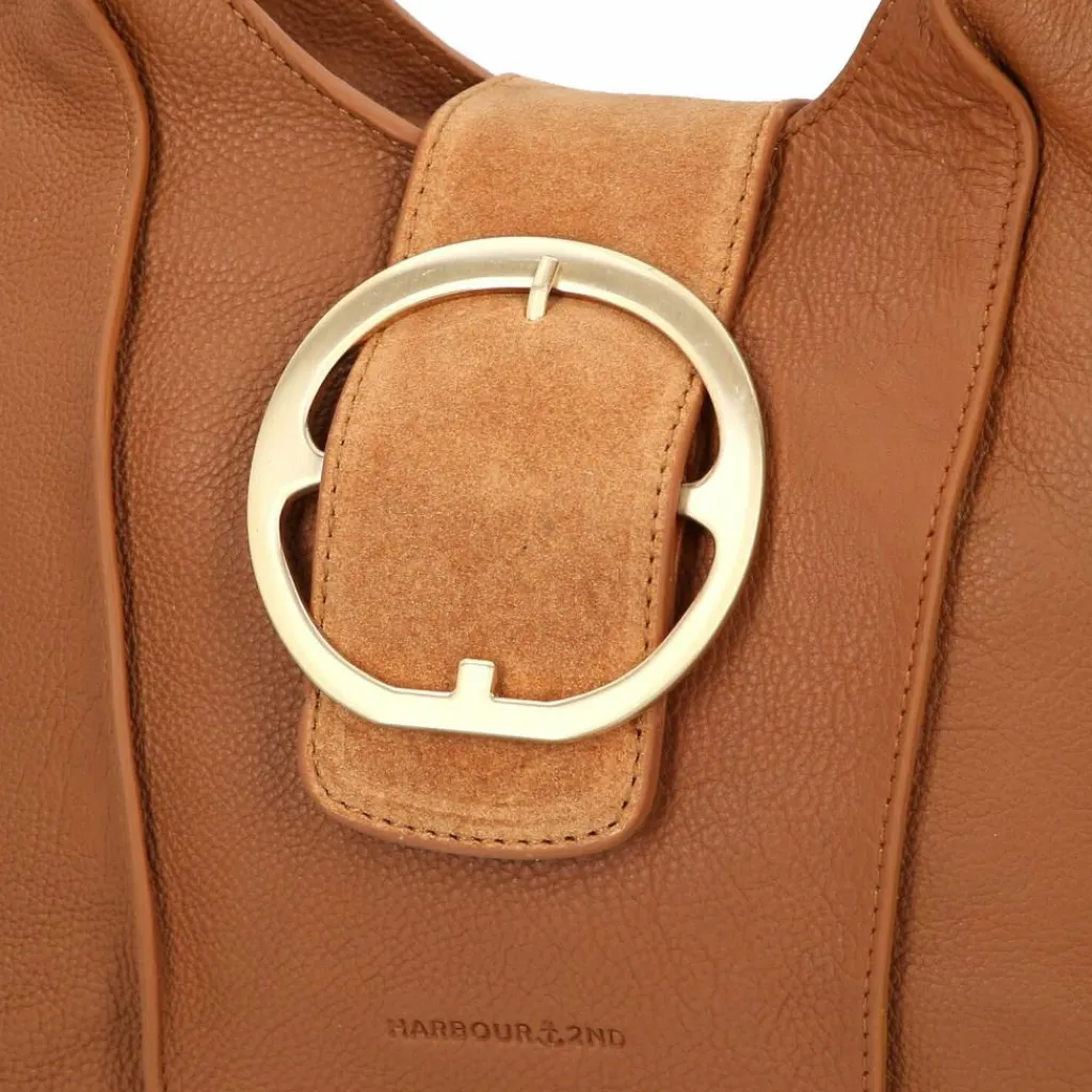 Harbour 2nd Schultertaschen<Silvana Schultertasche Leder 30 cm golden sand