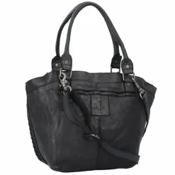 Harbour 2nd Schultertaschen|Henkeltaschen<Soft Weaving Dilara Schultertasche Leder 44 cm dark ash