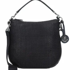 Harbour 2nd Schultertaschen<Soft Weaving Maureen Schultertasche Leder 30 cm midnight navy