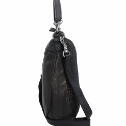 Harbour 2nd Schultertaschen<Soft Weaving Maureen Schultertasche Leder 30 cm midnight navy