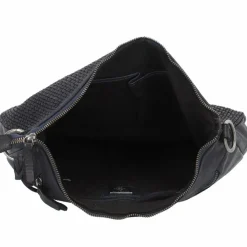 Harbour 2nd Schultertaschen<Soft Weaving Maureen Schultertasche Leder 30 cm midnight navy