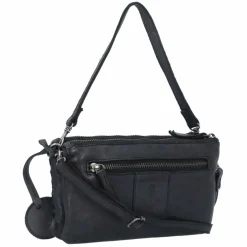 Harbour 2nd Schultertaschen<Soft Weaving Michel Schultertasche Leder 23 cm dark ash