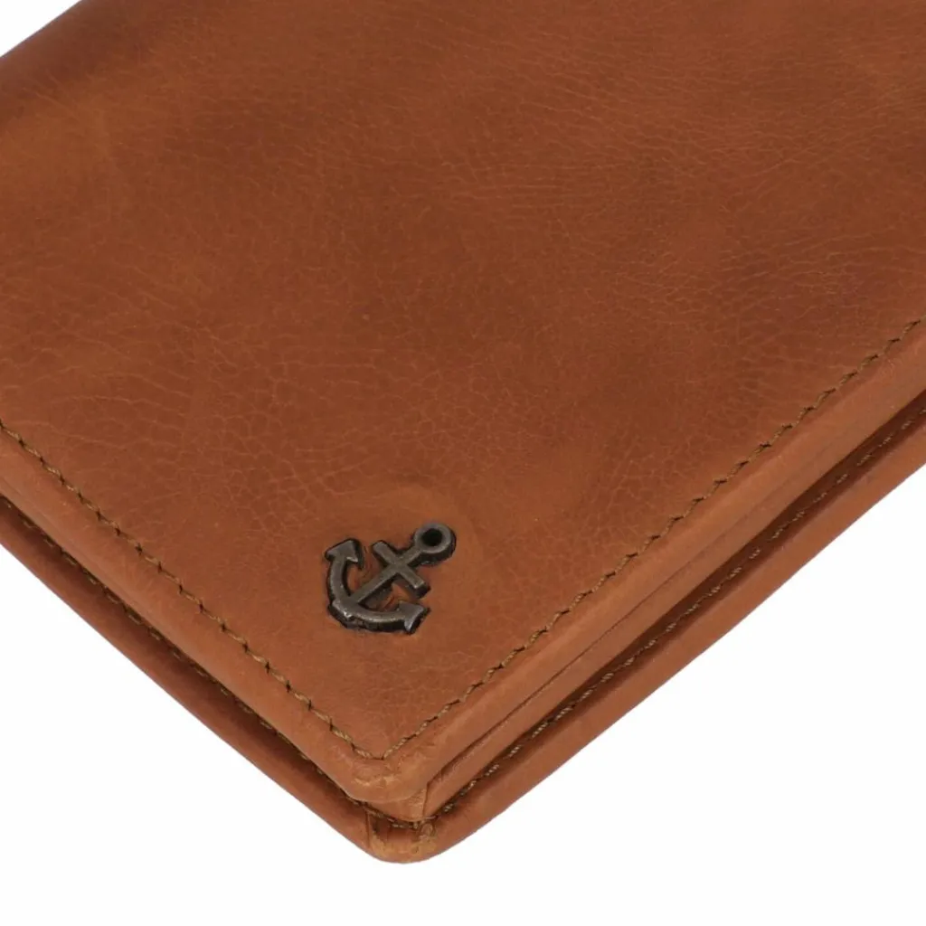 Best Harbour 2nd Tarquin Geldbörse RFID Schutz Leder 9.5 cm charming cognac