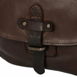 Outlet Harbour 2nd Theresia Umhängetasche Leder 25 cm chocolate brown
