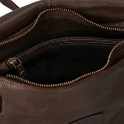 Outlet Harbour 2nd Theresia Umhängetasche Leder 25 cm chocolate brown