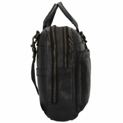 Harbour 2nd Laptoptaschen|Aktentaschen<Urban Poets Aktentasche Leder 50 cm Laptopfach dark ash