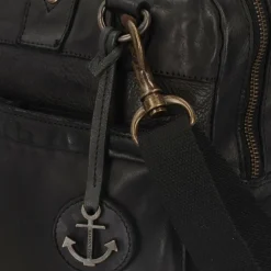 Harbour 2nd Laptoptaschen|Aktentaschen<Urban Poets Aktentasche Leder 50 cm Laptopfach dark ash