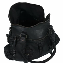 Best Harbour 2nd Urban Poets Alexandra-Up Schultertasche Leder 29 cm dark ash