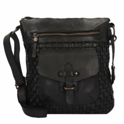 Harbour 2nd Umhängetaschen<Urban Poets Aurora-Up Umhängetasche Leder 28 cm dark ash