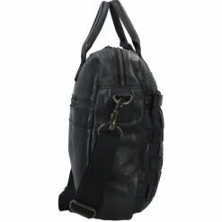 Harbour 2nd Laptoptaschen|Aktentaschen<Urban Poets Blaise Aktentasche Leder 40 cm Laptopfach dark ash