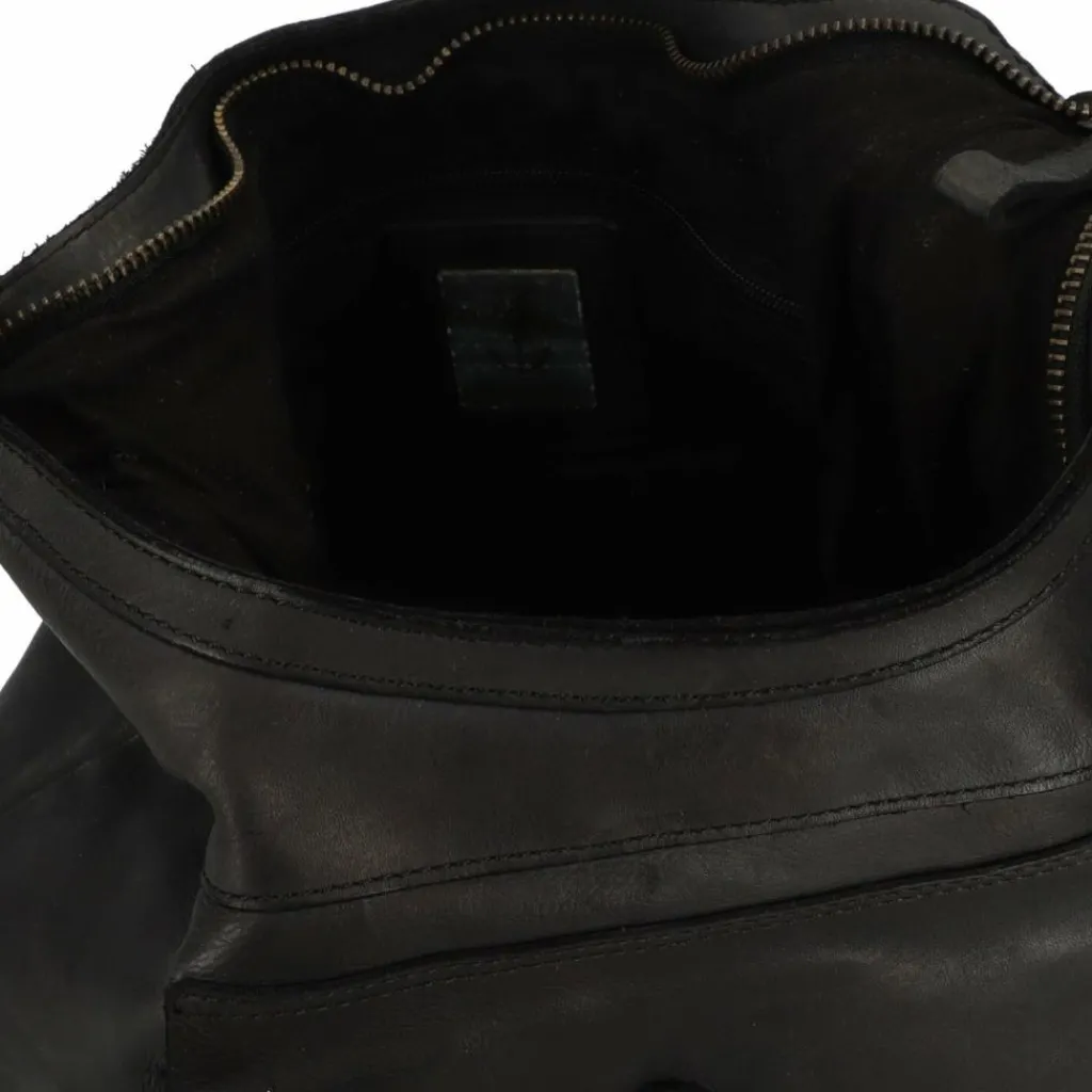 Harbour 2nd Schultertaschen<Urban Poets Cameron Schultertasche Leder 24 cm dark ash