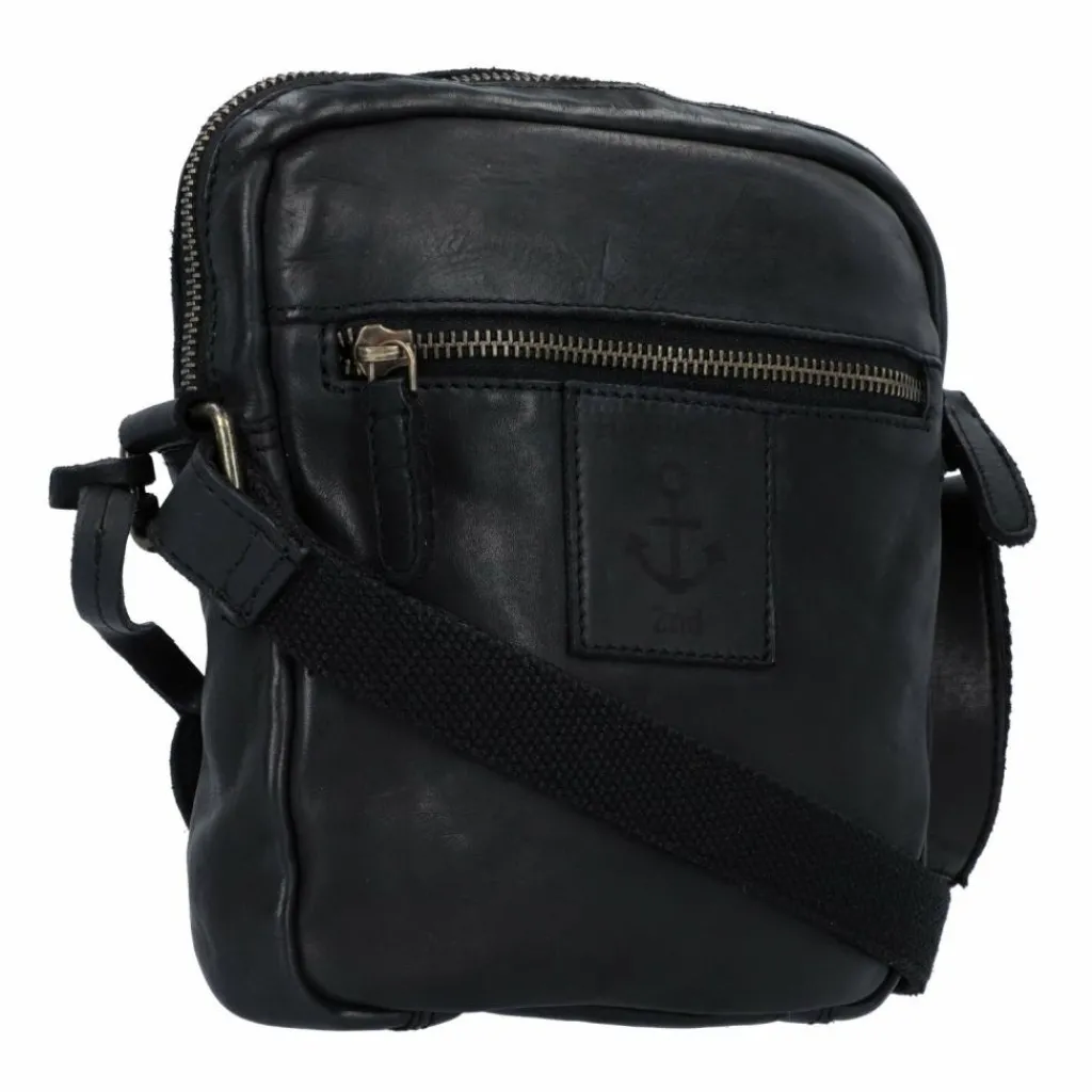 Harbour 2nd Mini Bags|Umhängetaschen<Urban Poets Drew Mini Bag Umhängetasche Leder 17 cm dark ash