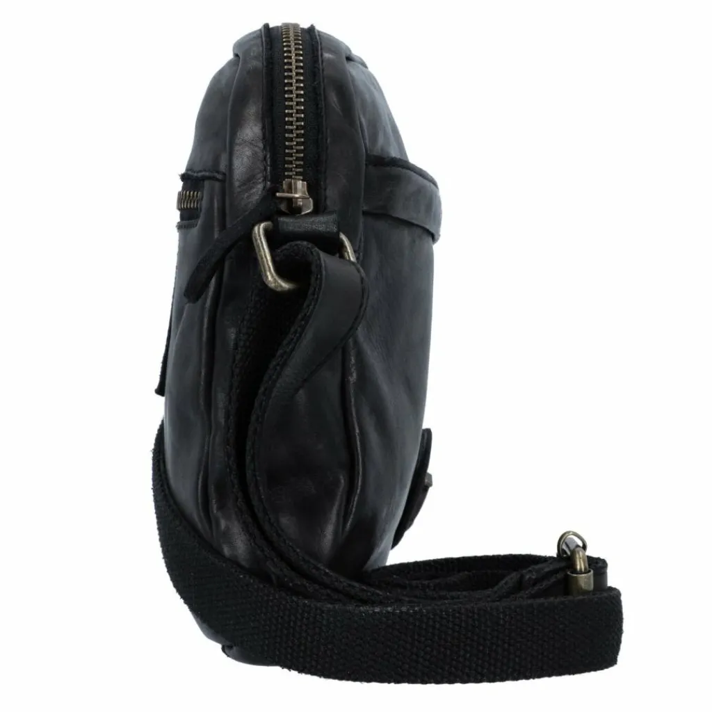 Harbour 2nd Mini Bags|Umhängetaschen<Urban Poets Drew Mini Bag Umhängetasche Leder 17 cm dark ash