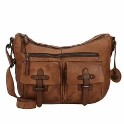 Harbour 2nd Umhängetaschen<Urban Poets Emerson Umhängetasche Leder 36 cm charming cognac