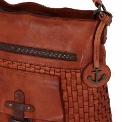 Harbour 2nd Urban Poets Iris-Up Schultertasche Leder 33 cm