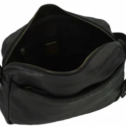 Harbour 2nd Umhängetaschen<Urban Poets Parker Umhängetasche Leder 28 cm dark ash