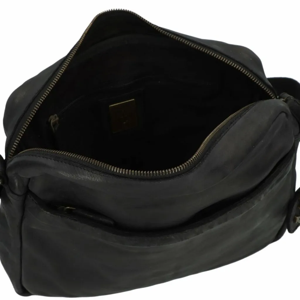 Harbour 2nd Umhängetaschen<Urban Poets Parker Umhängetasche Leder 28 cm dark ash