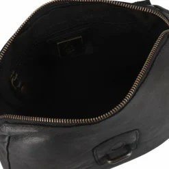 Discount Harbour 2nd Urban Poets Reese Umhängetasche Leder 27 cm dark ash