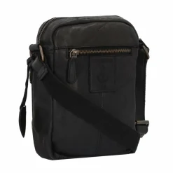 Harbour 2nd Umhängetaschen<Urban Poets Rhys Umhängetasche Leder 23 cm dark ash