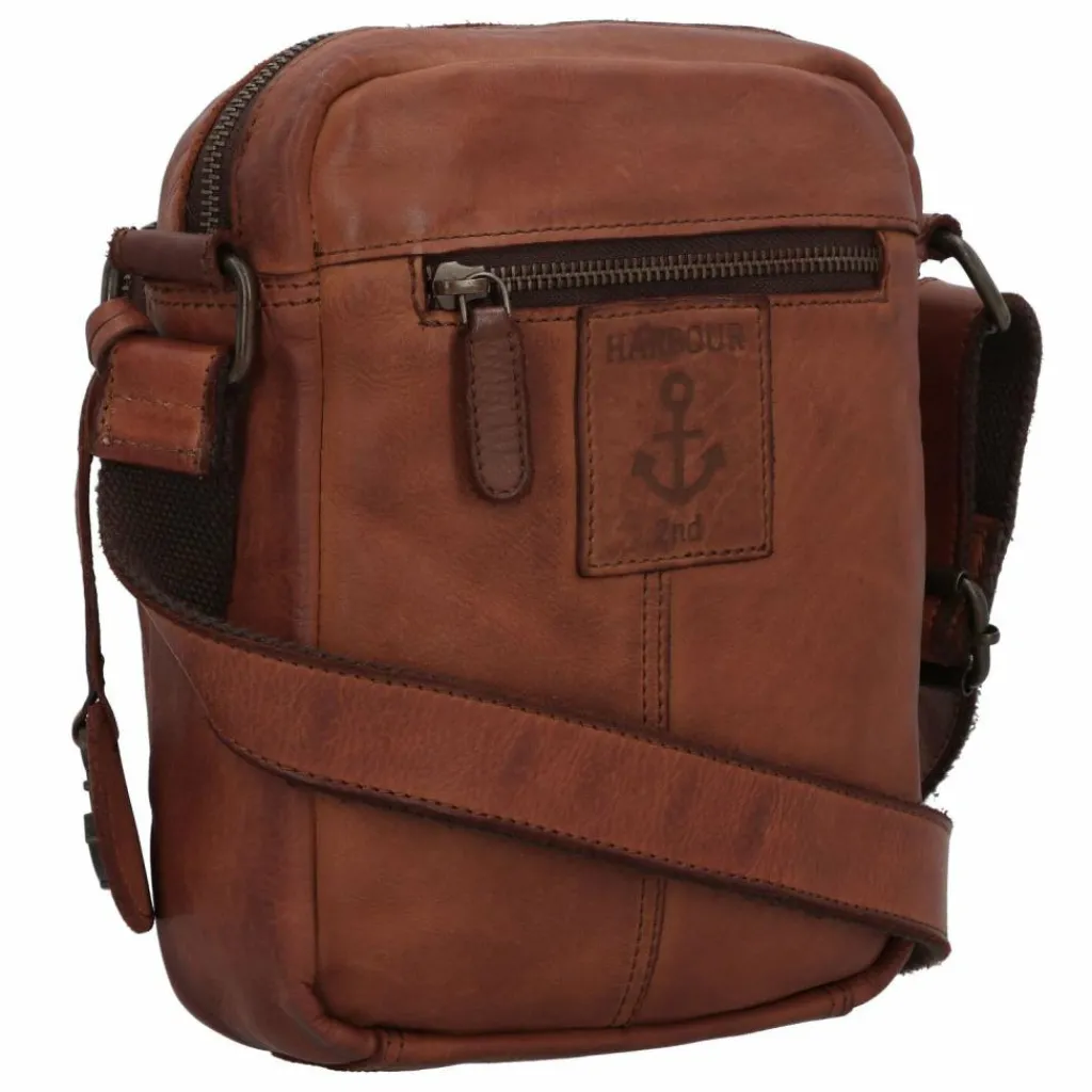 Best Harbour 2nd Urban Poets Rhys Umhängetasche Leder 23 cm charming cognac