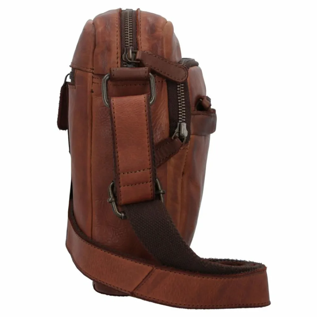 Best Harbour 2nd Urban Poets Rhys Umhängetasche Leder 23 cm charming cognac