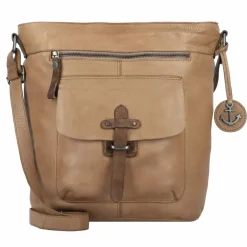 Clearance Harbour 2nd Urban Poets Skyler Schultertasche Leder 37 cm spicy ginger