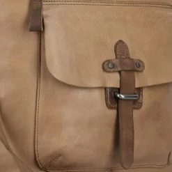 Clearance Harbour 2nd Urban Poets Skyler Schultertasche Leder 37 cm spicy ginger