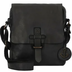 Harbour 2nd Umhängetaschen<Urban Poets Talon Umhängetasche Leder 25 cm dark ash