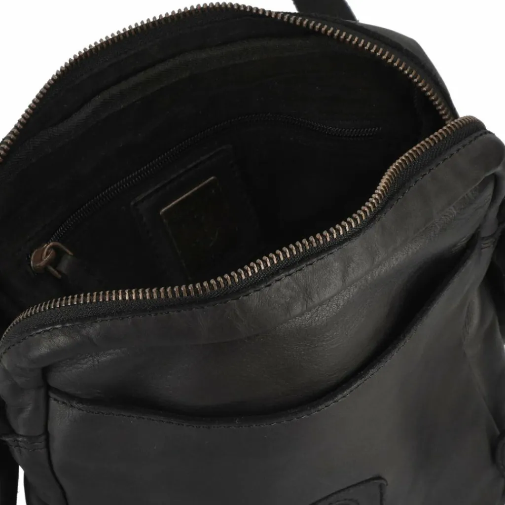 Harbour 2nd Umhängetaschen<Urban Poets Talon Umhängetasche Leder 25 cm dark ash